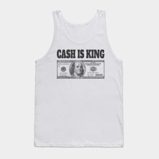 cash is king vintage retro style Tank Top